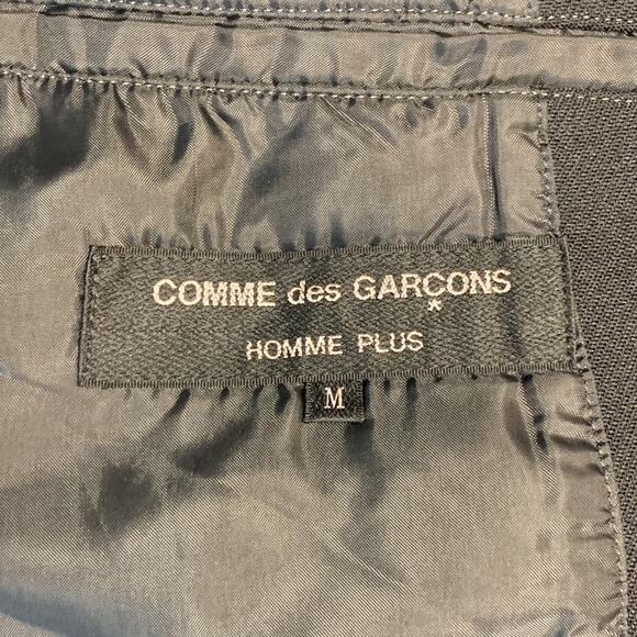 COMME des GARCONS HOMME PLUS M Black Polyester Military Jacket - Picture 9 of 9